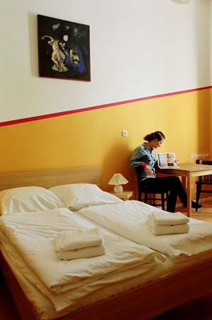 Comfort double or twin with private facilities, and breakfast